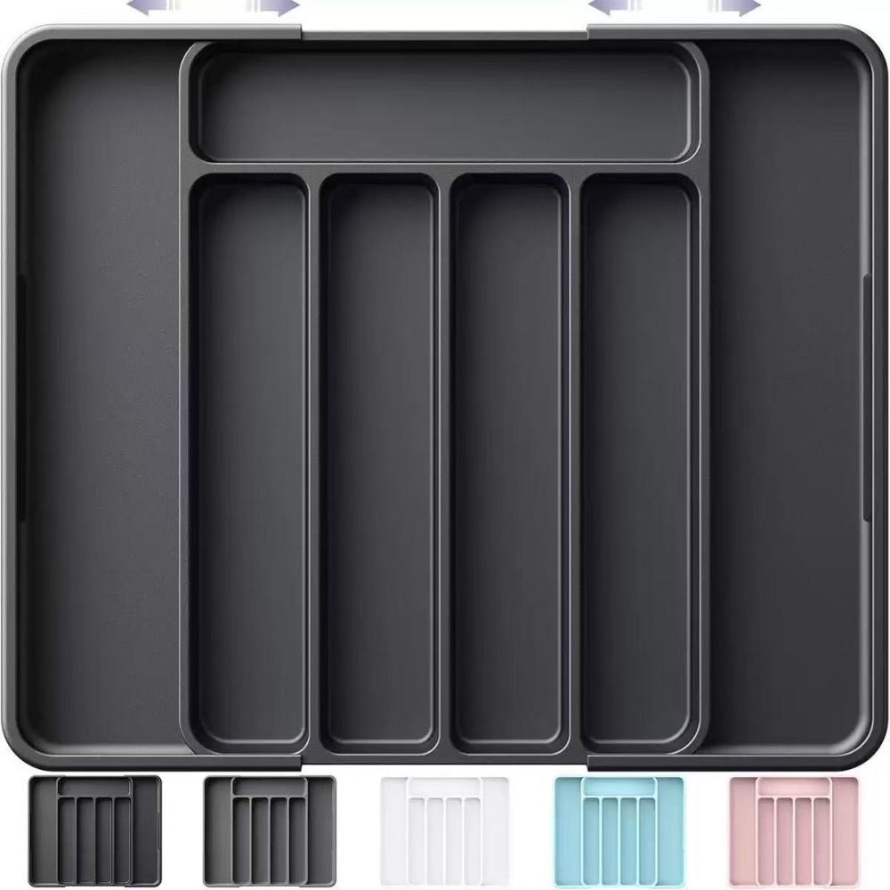 Commercial Kitchen Supplies - Ayarlanabilir Çatal Bıçak Çekmece Düzenleyici Genişletilebilir