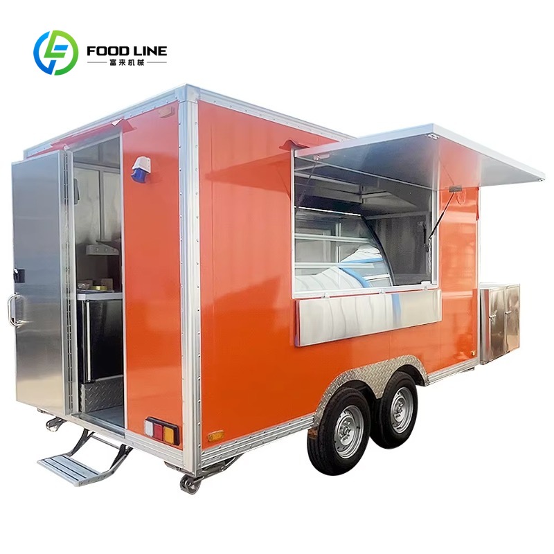 Commercial Kitchen On Wheels - Teknolojik Gelişmiş Özelleştirilmiş Yiyecek Kamyonu -