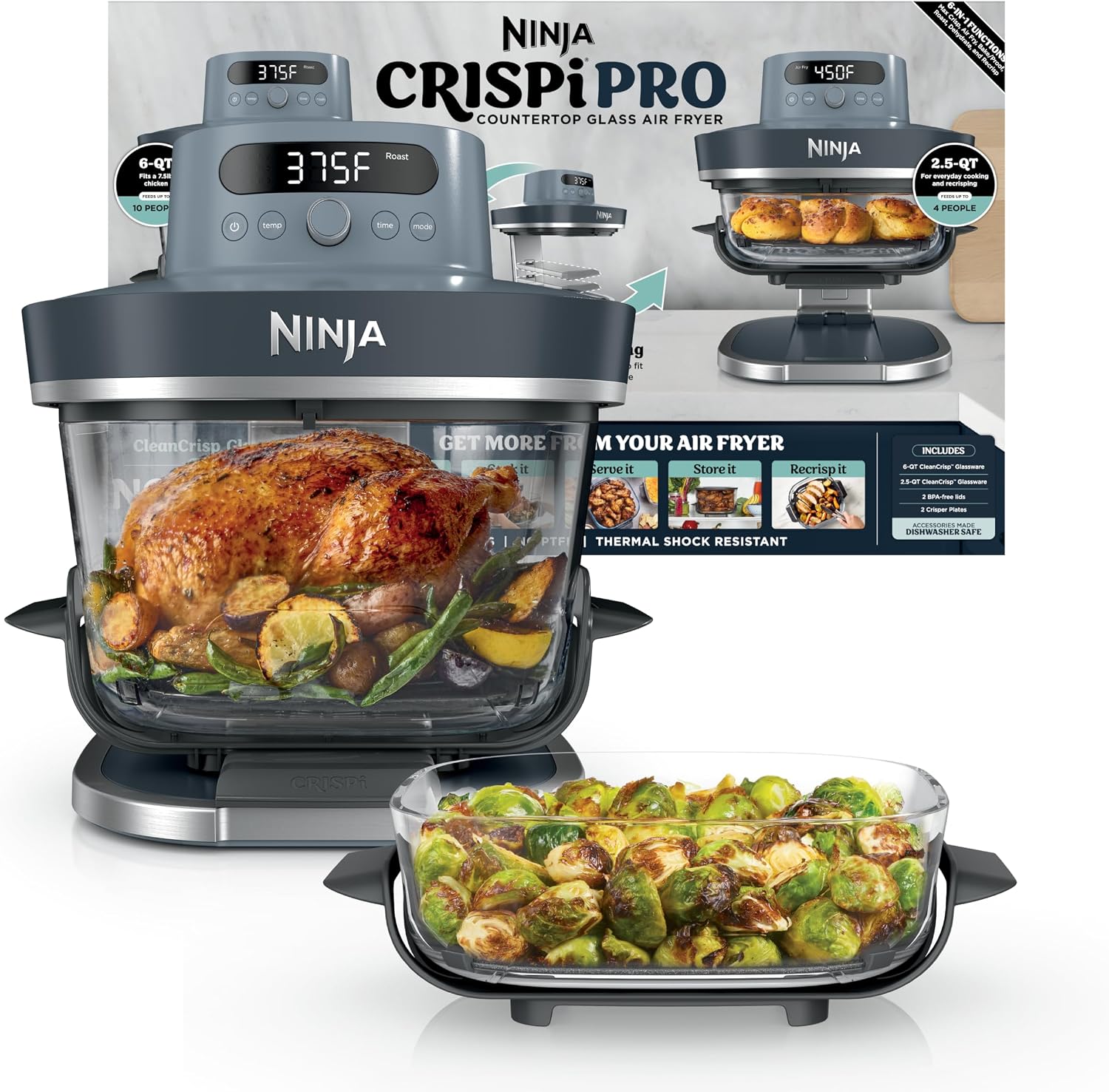 Deep Fryer Commercial - Ninja Crispi Pro 6'sı 1 Arada