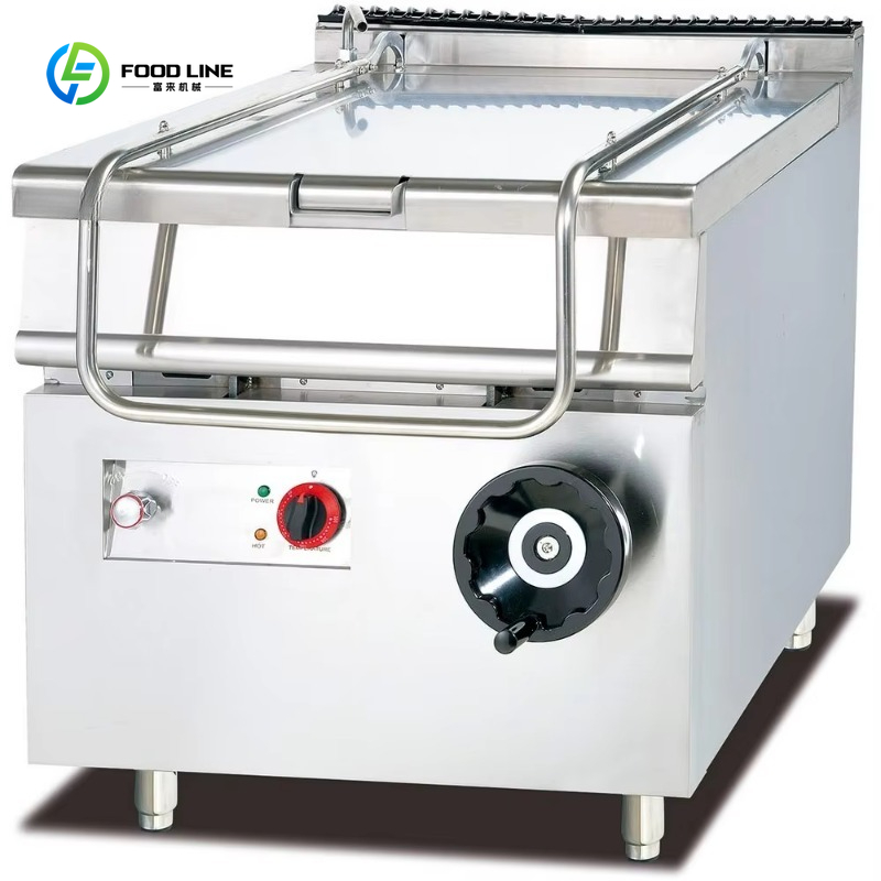 Commercial Kitchen Boiler - Ticari Mutfak 60L Gazlı Kazanlı Devrilebilir