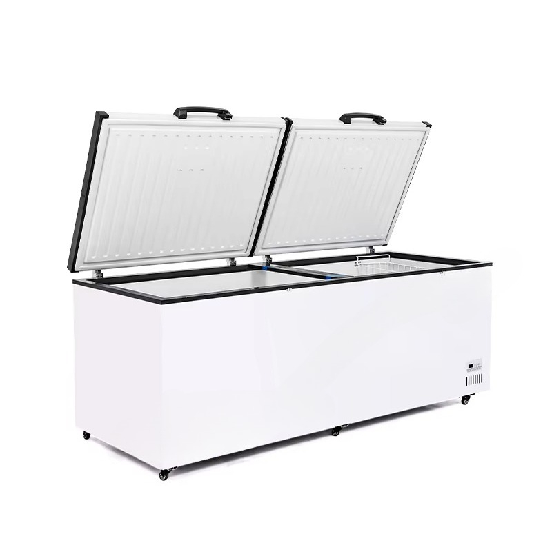 Commercial Chest Freezer - Yepyeni 718 Litre 2 Kapılı Ticari