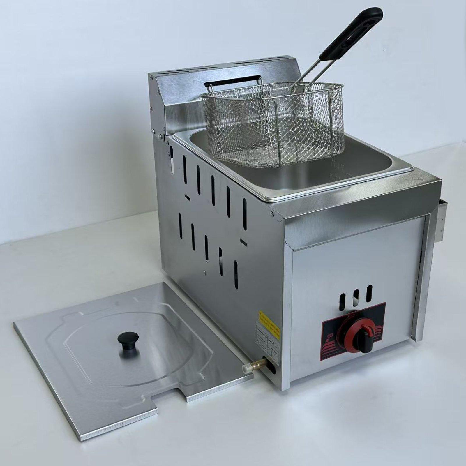 Deep Fryer Commercial - Ticari Derin Fritöz Kolay Bakımlı Yağlı