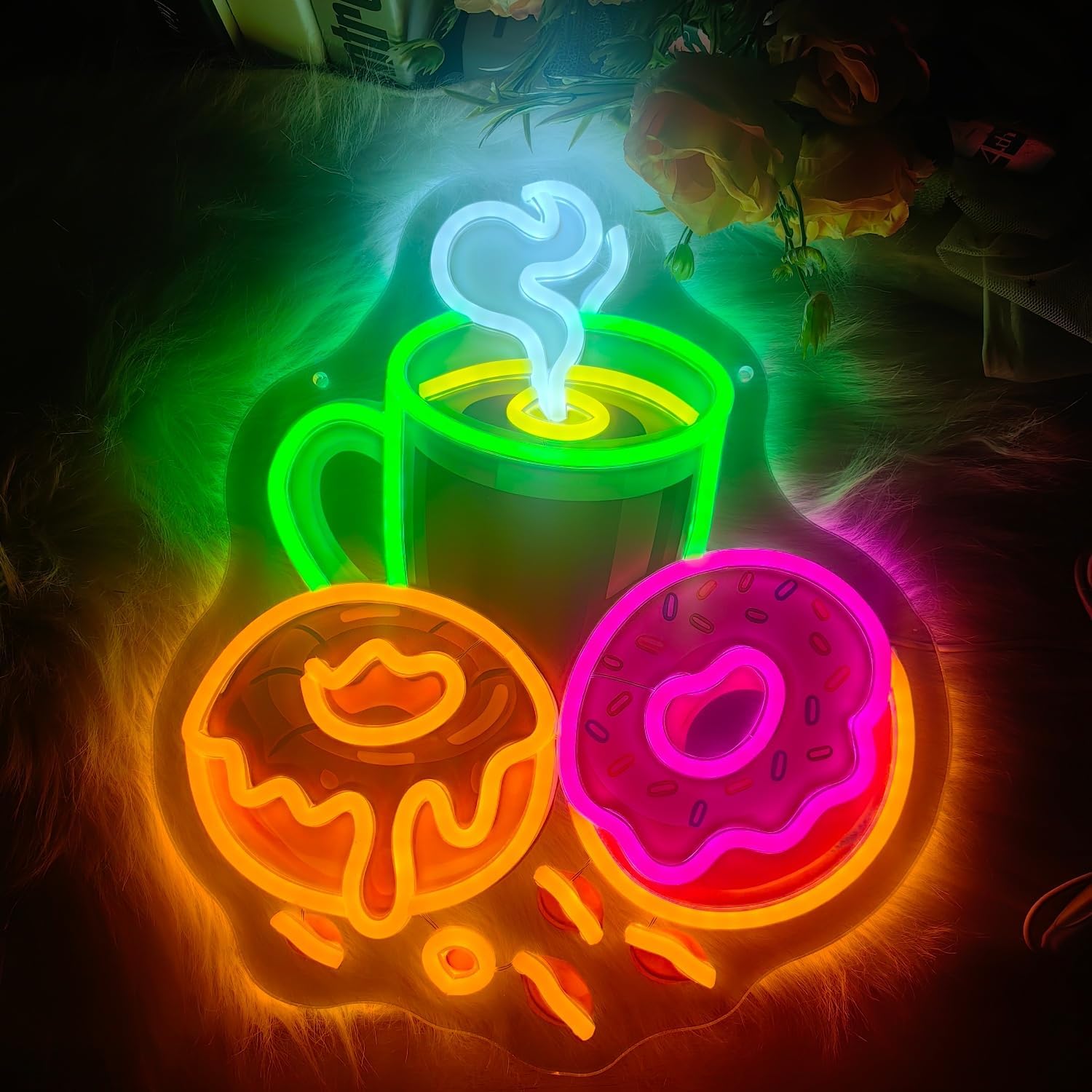 Donuts LED Neon Tabela USB Güç - Commercial Kitchen Store incelemesi ve fiyatı