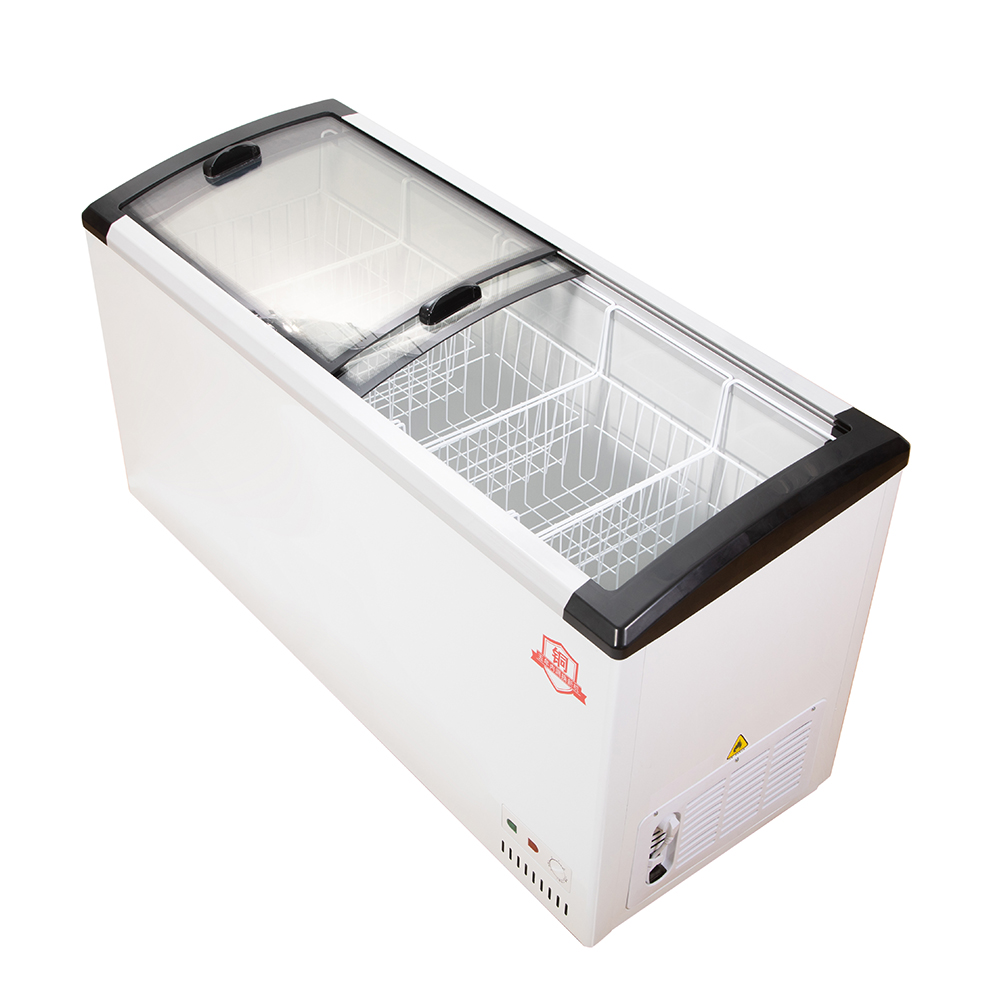 CE Onaylı Kavisli Camlı Ticari - Commercial Chest Freezer incelemesi ve fiyatı