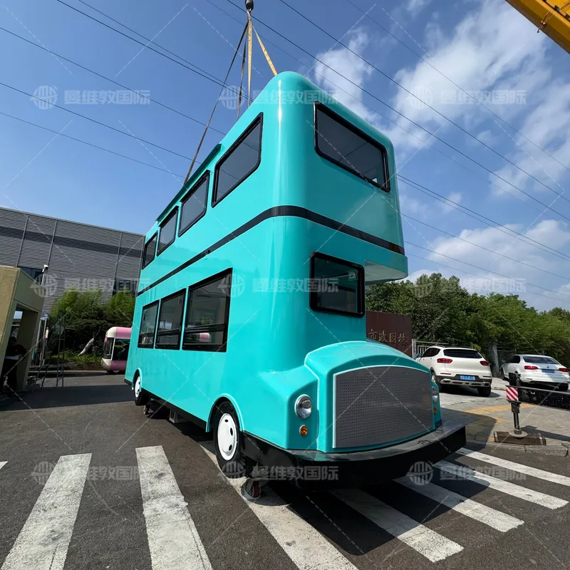 Yiyecek Kamyonu, Çift Katlı Ot - Commercial Kitchen On Wheels incelemesi ve fiyatı