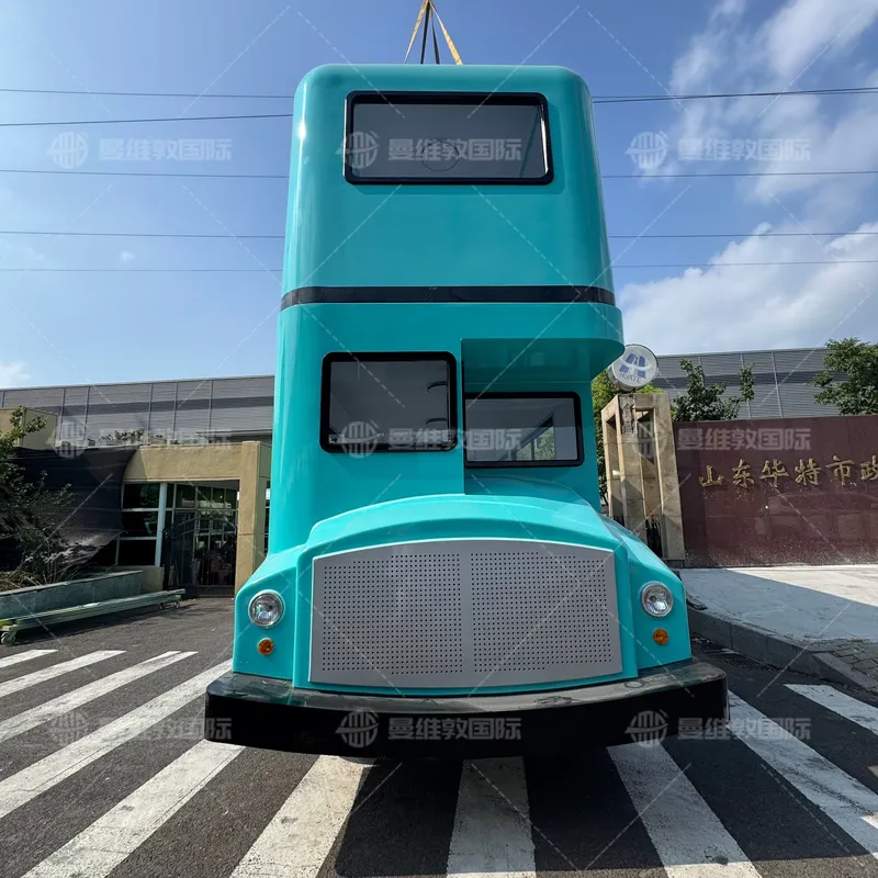 Yiyecek Kamyonu, Çift Katlı Ot - Commercial Kitchen On Wheels incelemesi ve fiyatı