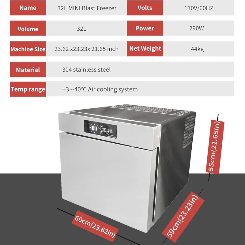 Deniz Ürünleri Hızlı Dondurucu - Commercial Chest Freezer incelemesi ve fiyatı