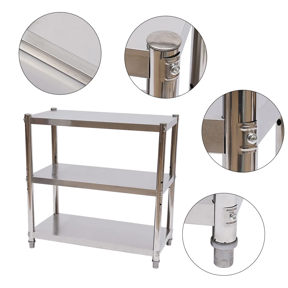 Ağır Hizmet Tipi Paslanmaz Çel - Commercial Kitchen Prep Table With Storage incelemesi ve fiyatı