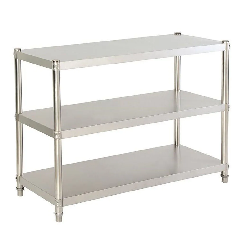 Ağır Hizmet Tipi Paslanmaz Çel - Commercial Kitchen Prep Table With Storage incelemesi ve fiyatı