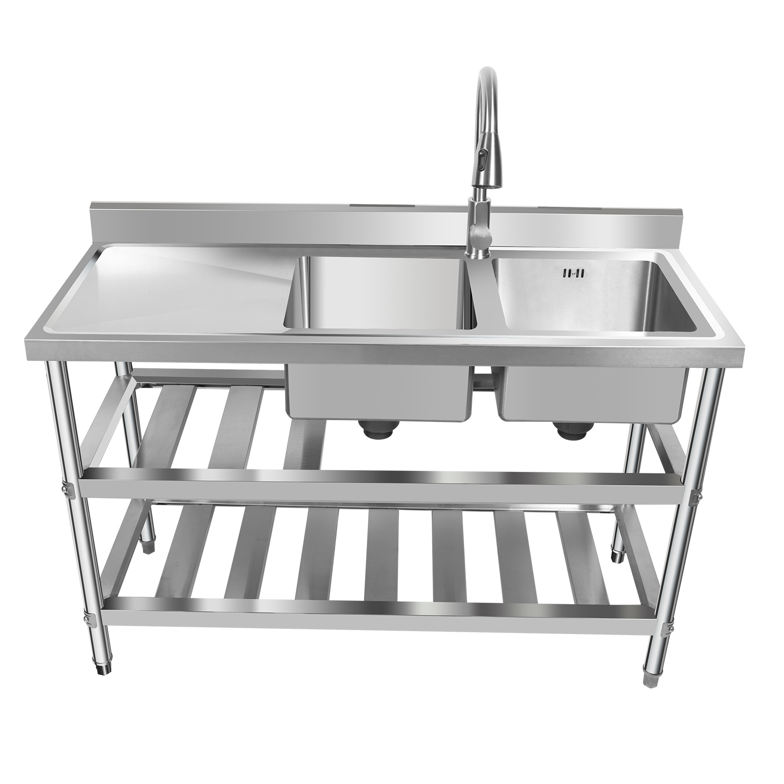 Ticari Restoran Lavabosu, Pasl - Commercial Kitchen Prep Table With Storage incelemesi ve fiyatı