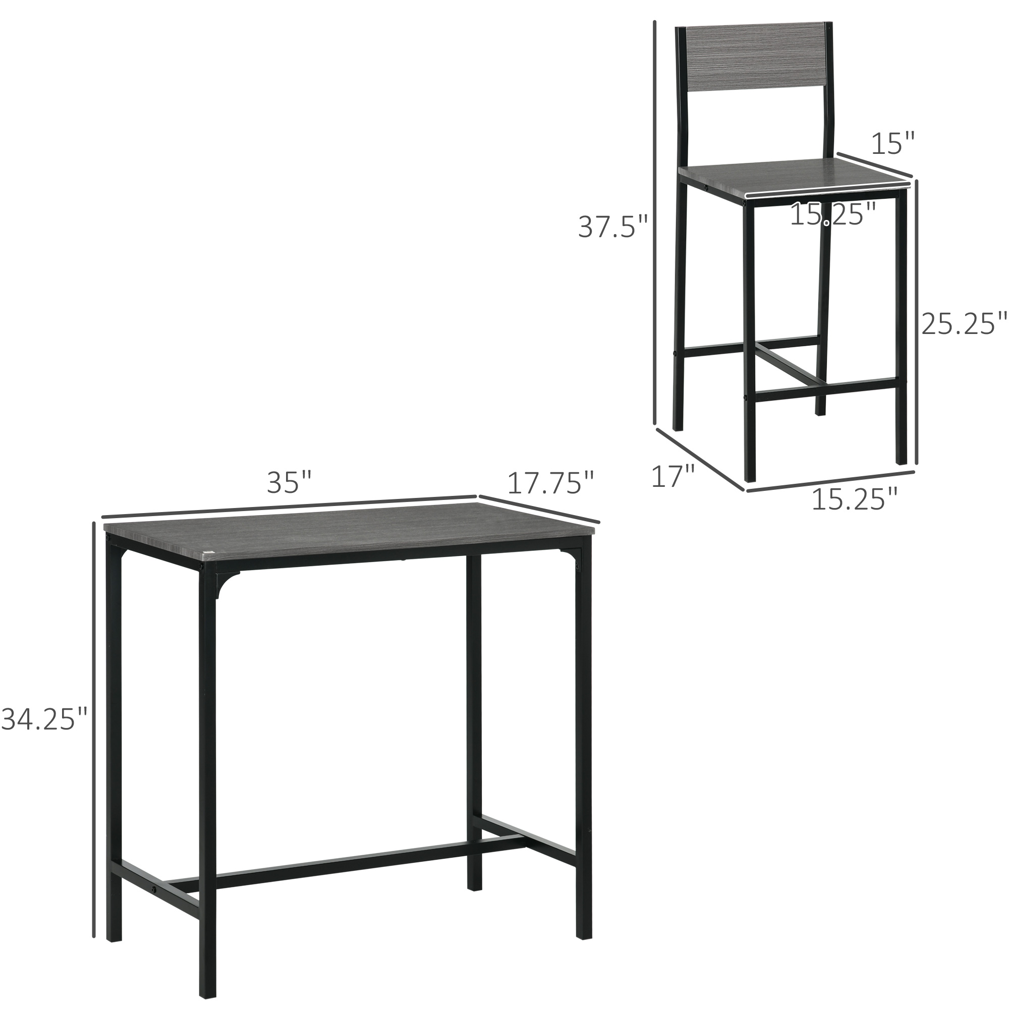 3 Parçalı Bar Masası ve Sandal - Commercial Kitchen Small Space incelemesi ve fiyatı