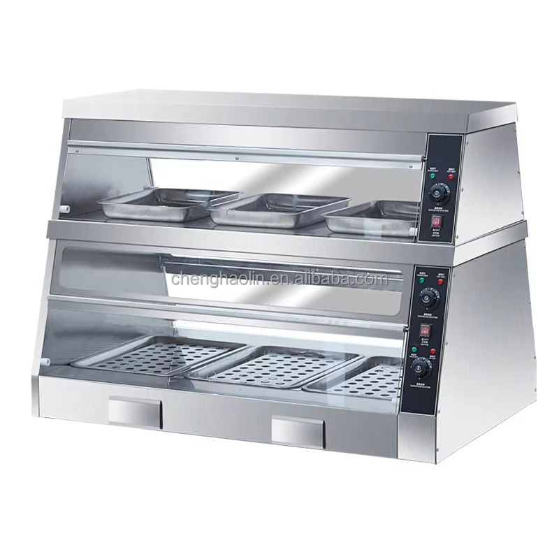 Gıda Isıtma Hamburger Kızarmış - Commercial Kitchen Cabinet incelemesi ve fiyatı