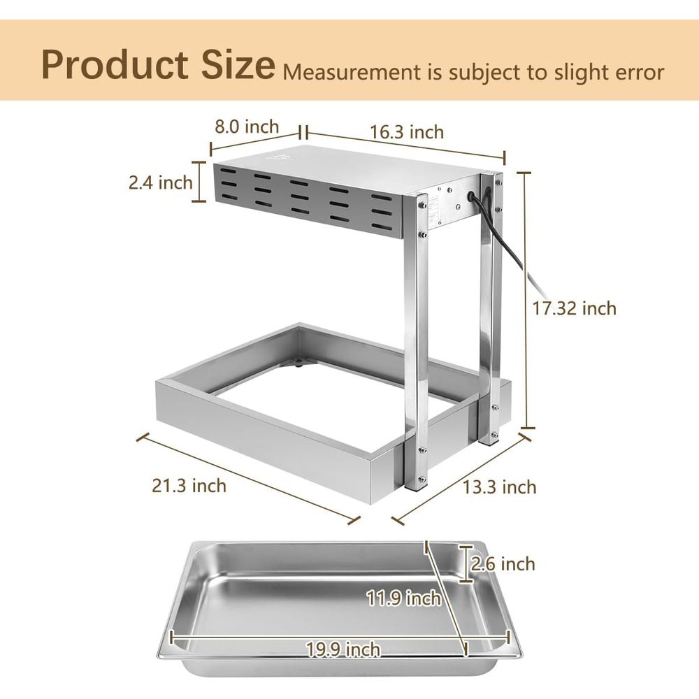 Patates Kızartması Isıtıcı, Ti - Commercial Kitchen Cabinet incelemesi ve fiyatı