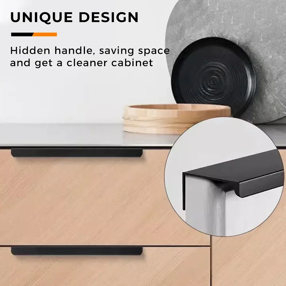 Gizli Mobilya Kulpları Mat Siy - Commercial Kitchen Cabinet incelemesi ve fiyatı