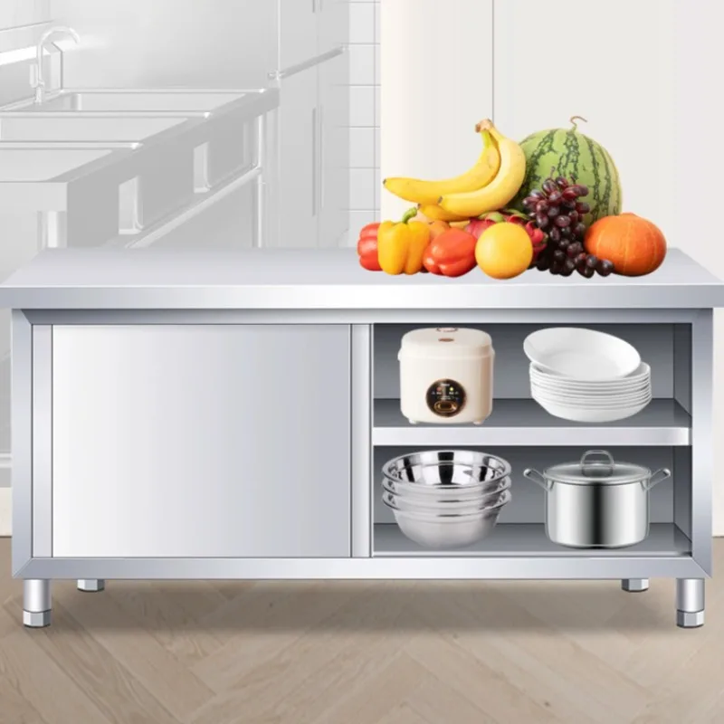 Bar Arabası Paslanmaz Çelik Mu - Commercial Kitchen Prep Table With Storage incelemesi ve fiyatı